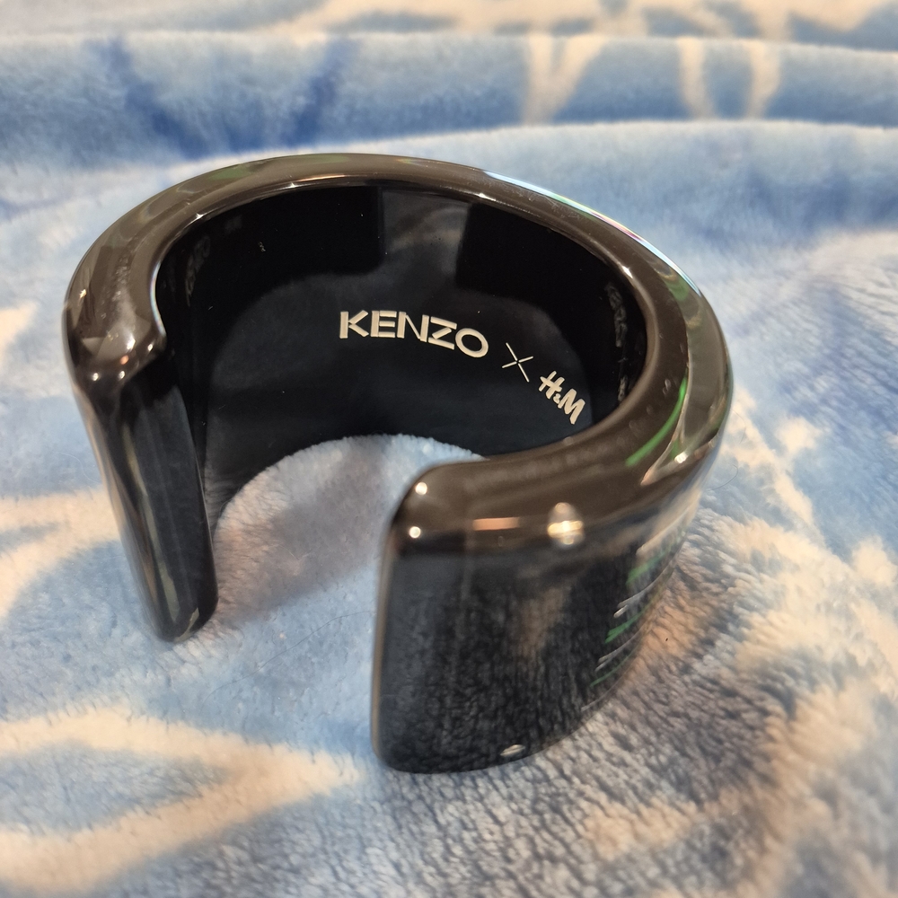 Kenzo x H&M Black Cuff Bracelet